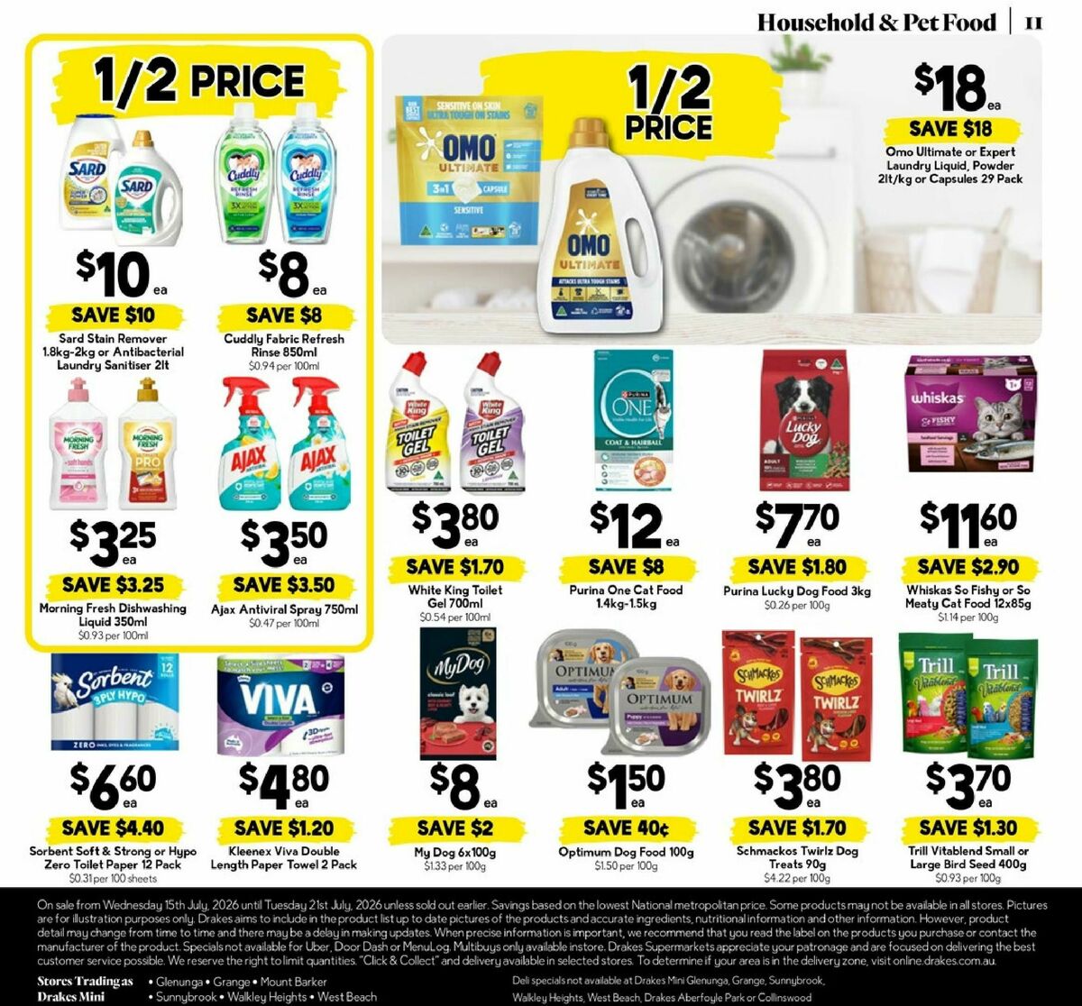 Drakes Catalogues from 15 July