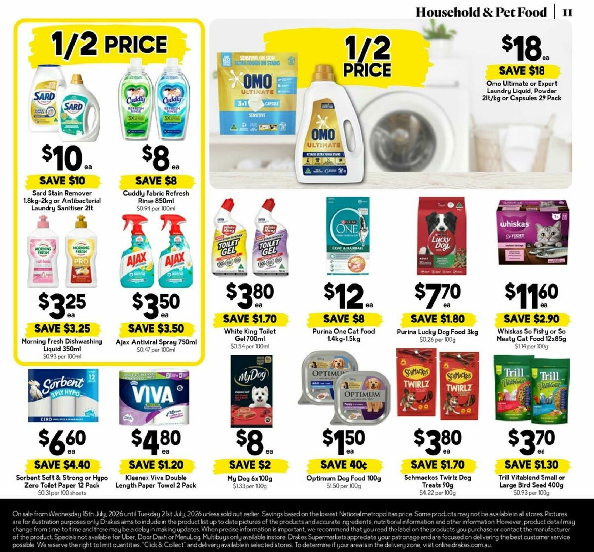 Drakes Queensland Catalogues from 15 July