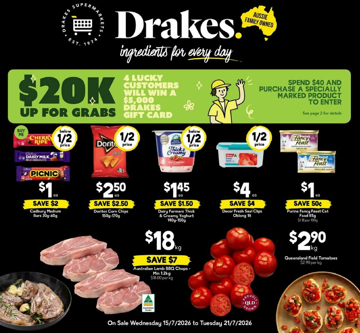Drakes Queensland Catalogues from 15 July