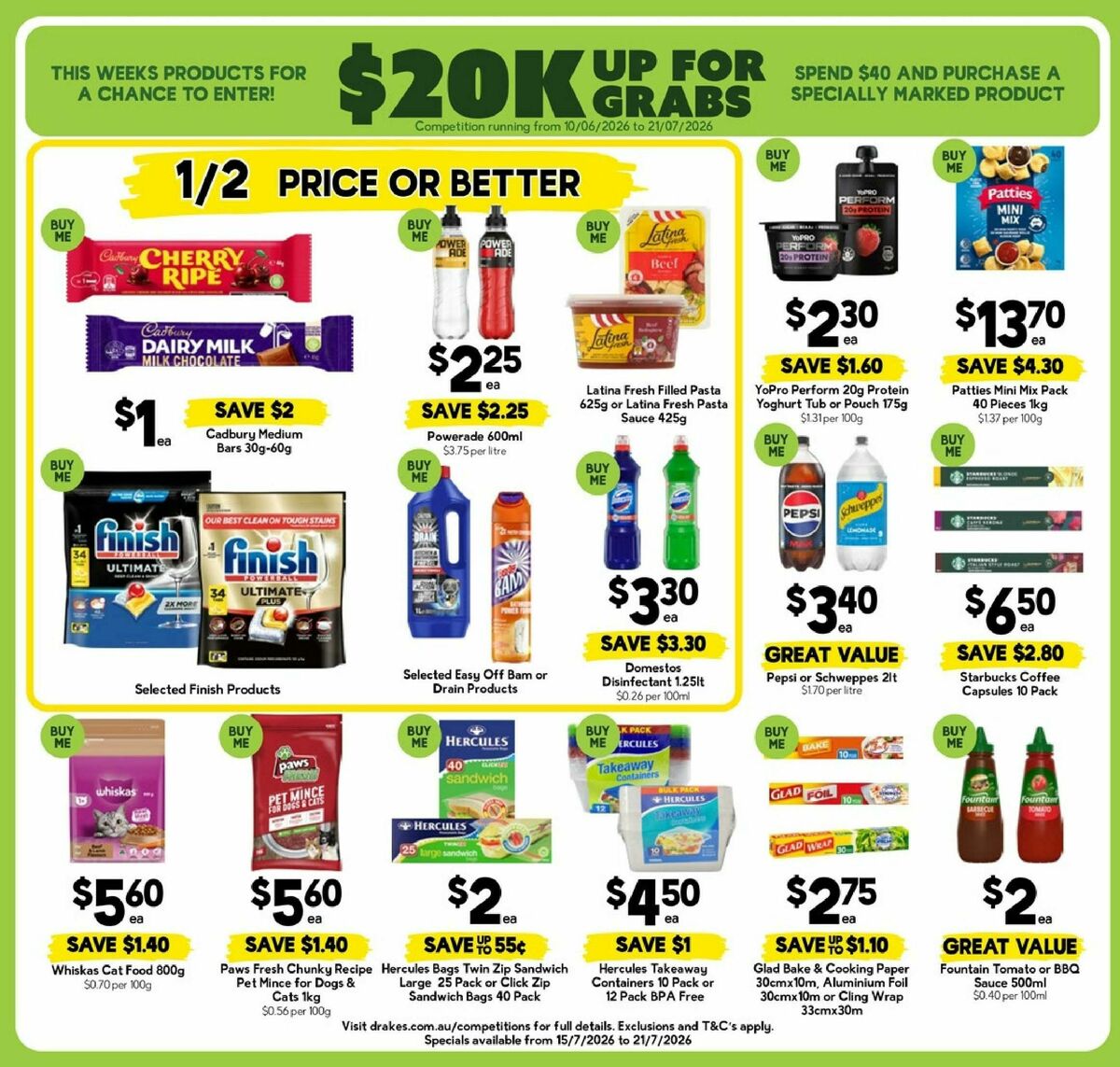 Drakes Queensland Catalogues from 15 July