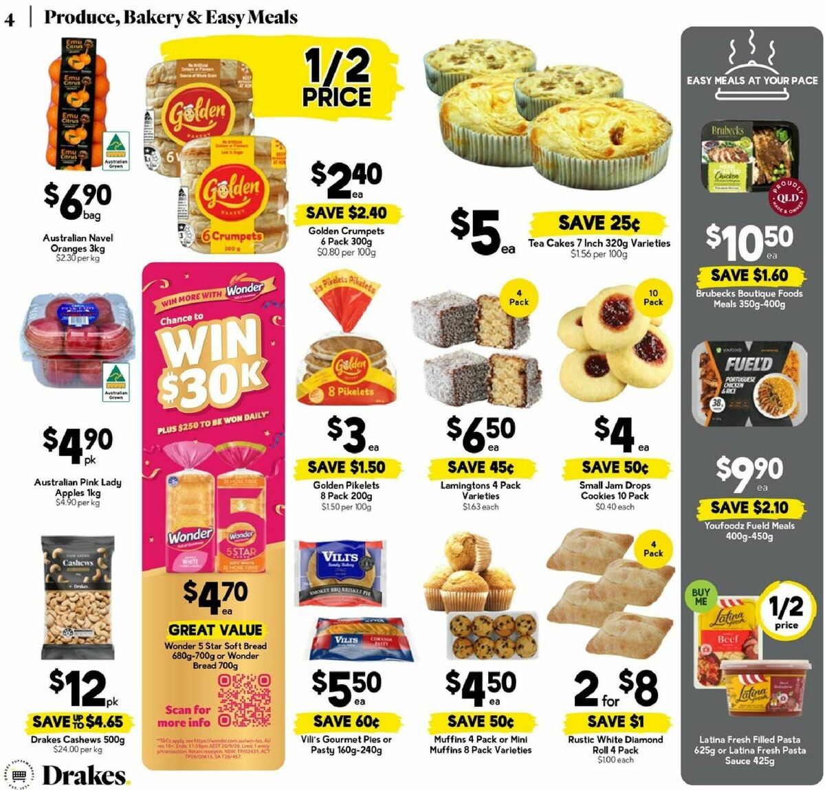 Drakes Queensland Catalogues from 15 July