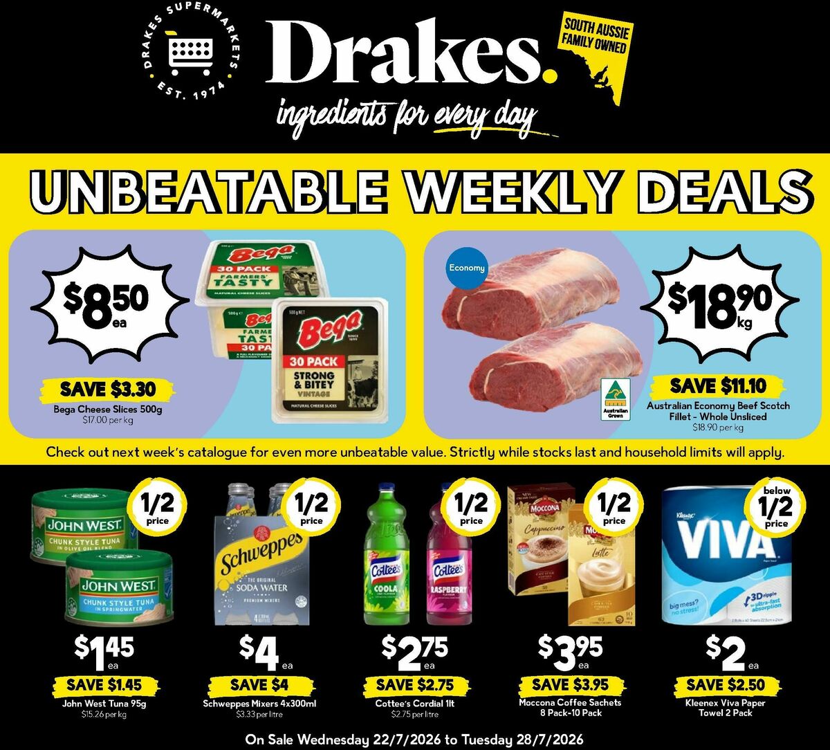 Drakes Catalogues from 22 July