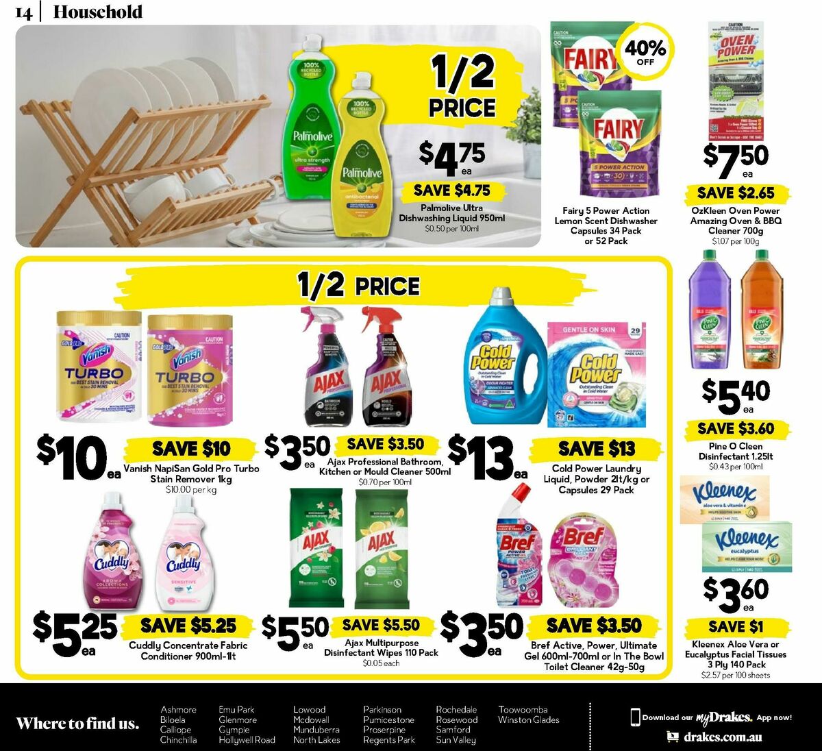 Drakes Queensland Catalogues from 22 July