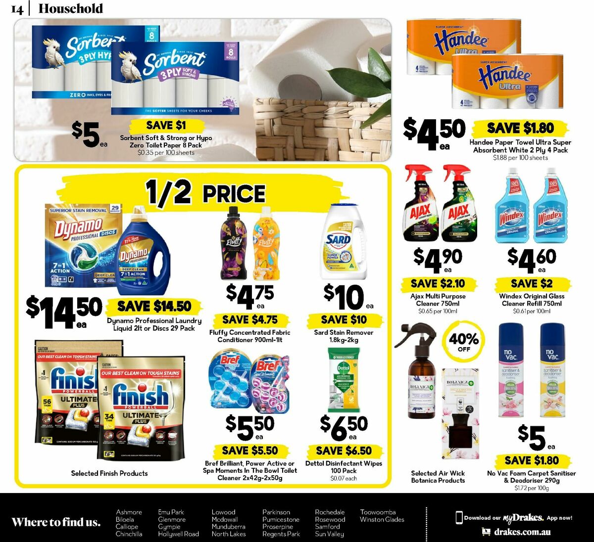 Drakes Queensland Catalogues from 29 July