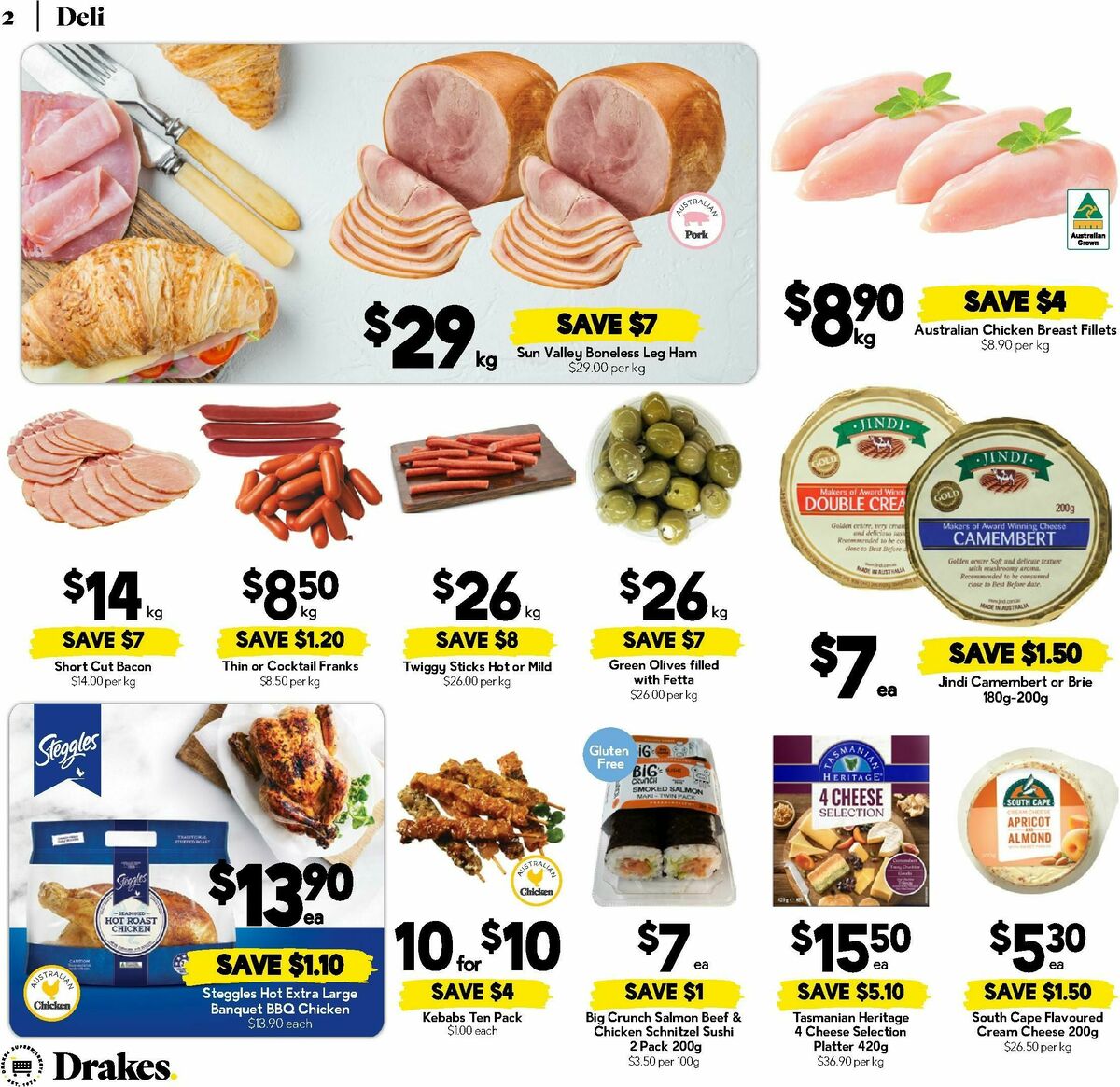 Drakes Queensland Catalogues from 29 July