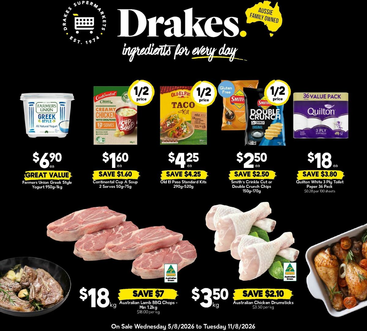 Drakes Queensland Catalogues from 5 August