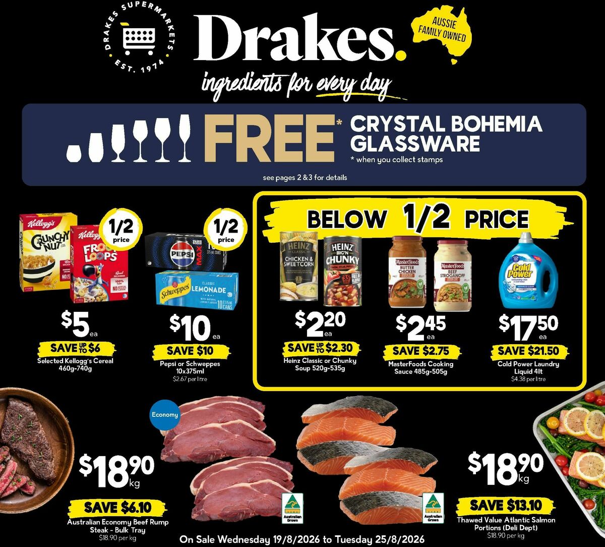 Drakes Queensland Catalogues from 19 August