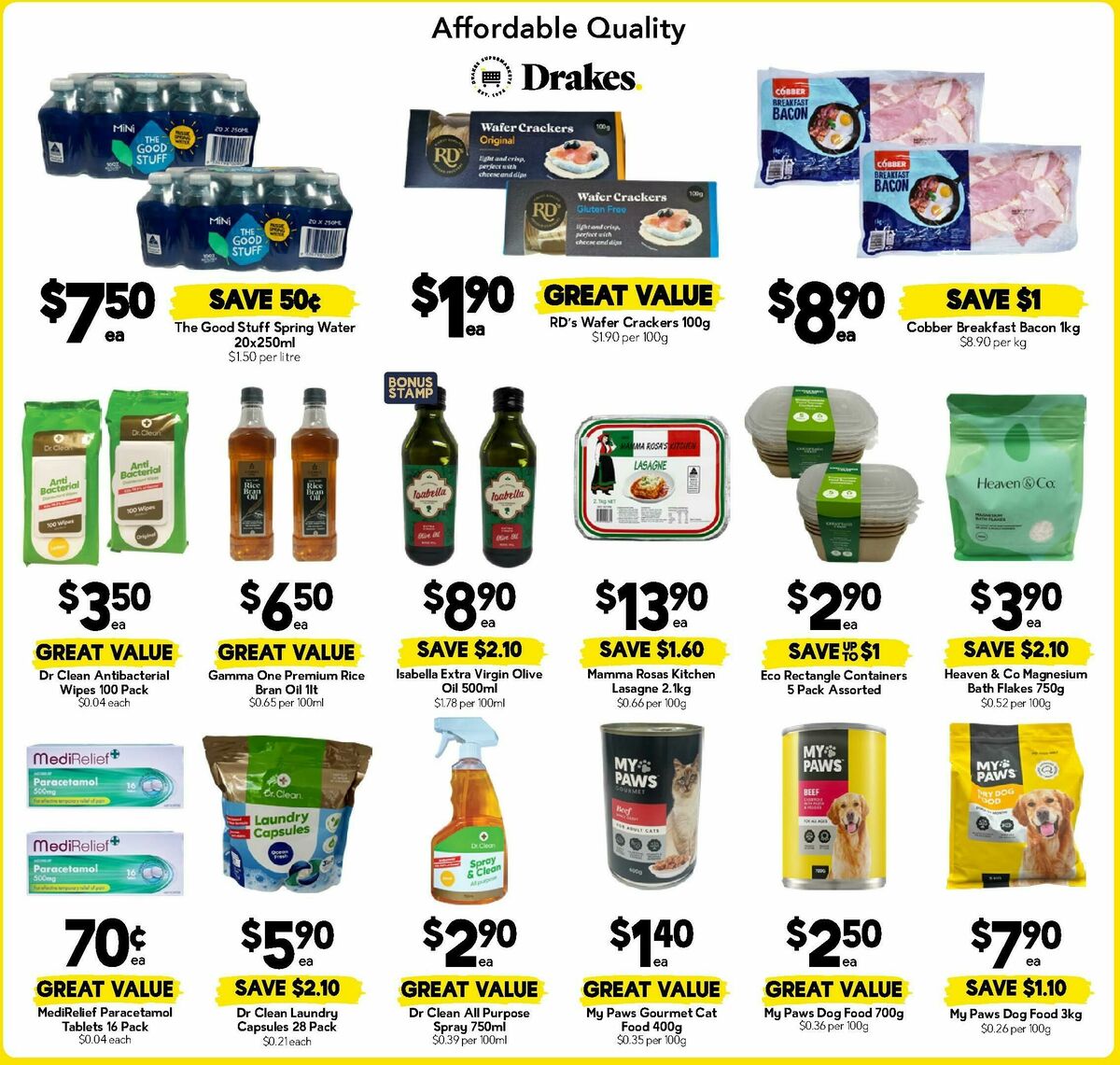 Drakes Queensland Catalogues from 19 August