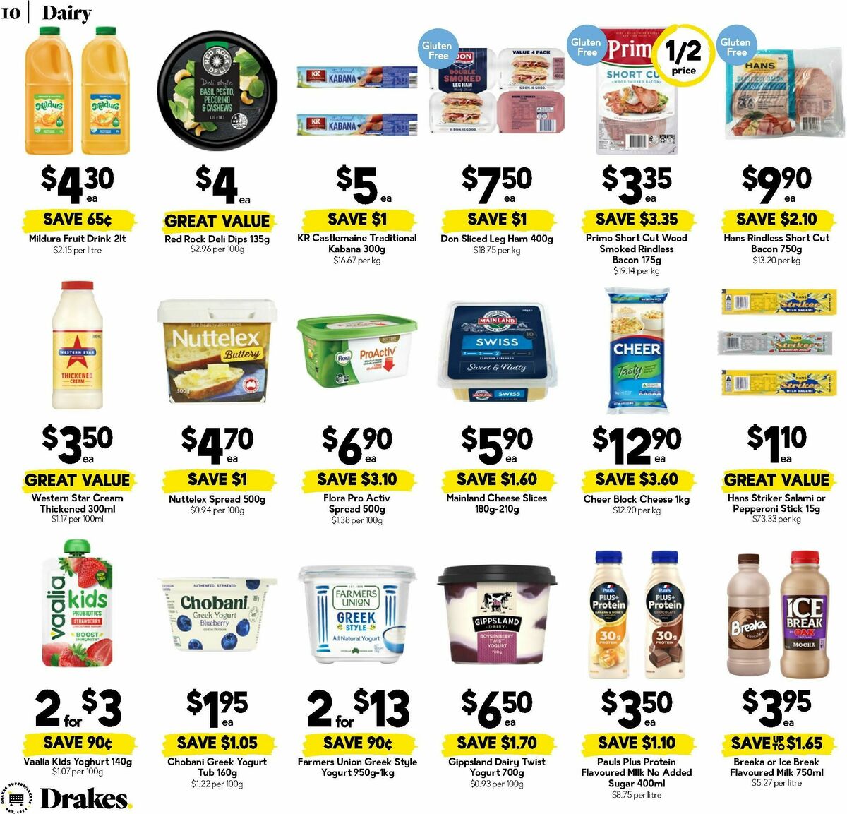 Drakes Queensland Catalogues from 2 September