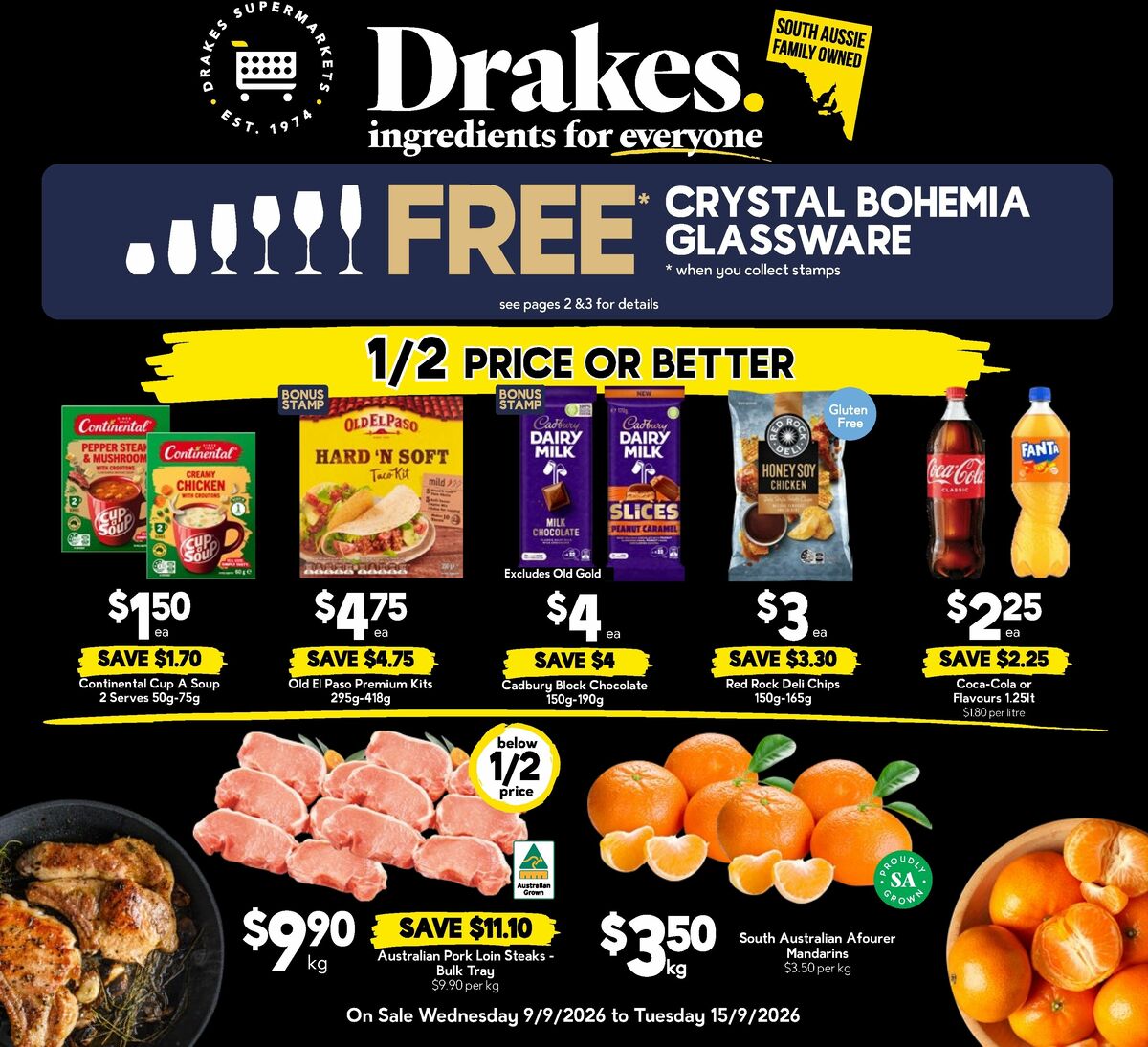 Drakes Catalogues from 9 September