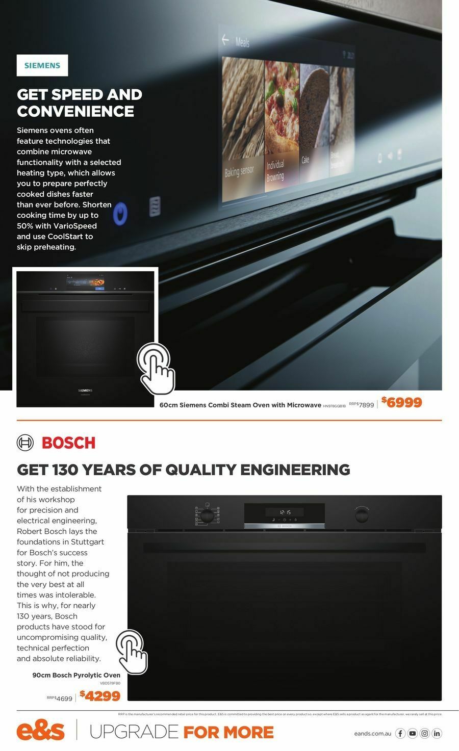 E&S Catalogues from 1 July