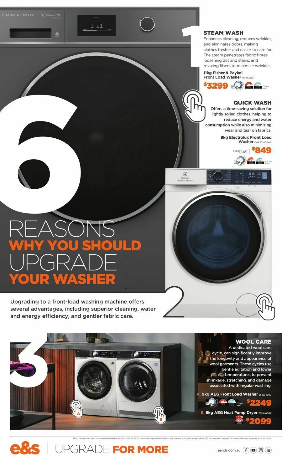 E&S Catalogues from 1 July