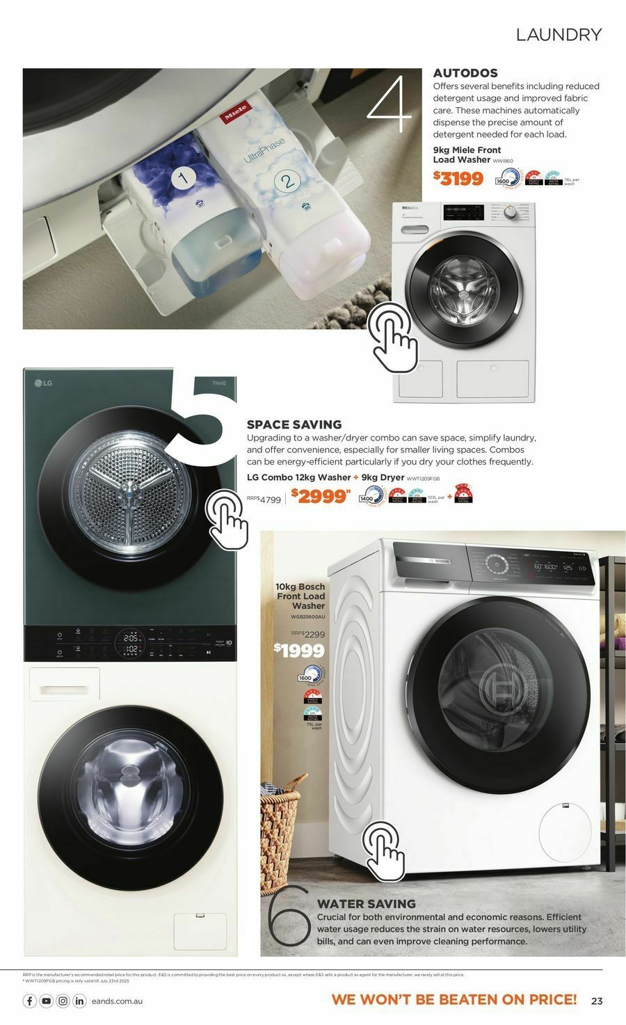 E&S Catalogues from 1 July