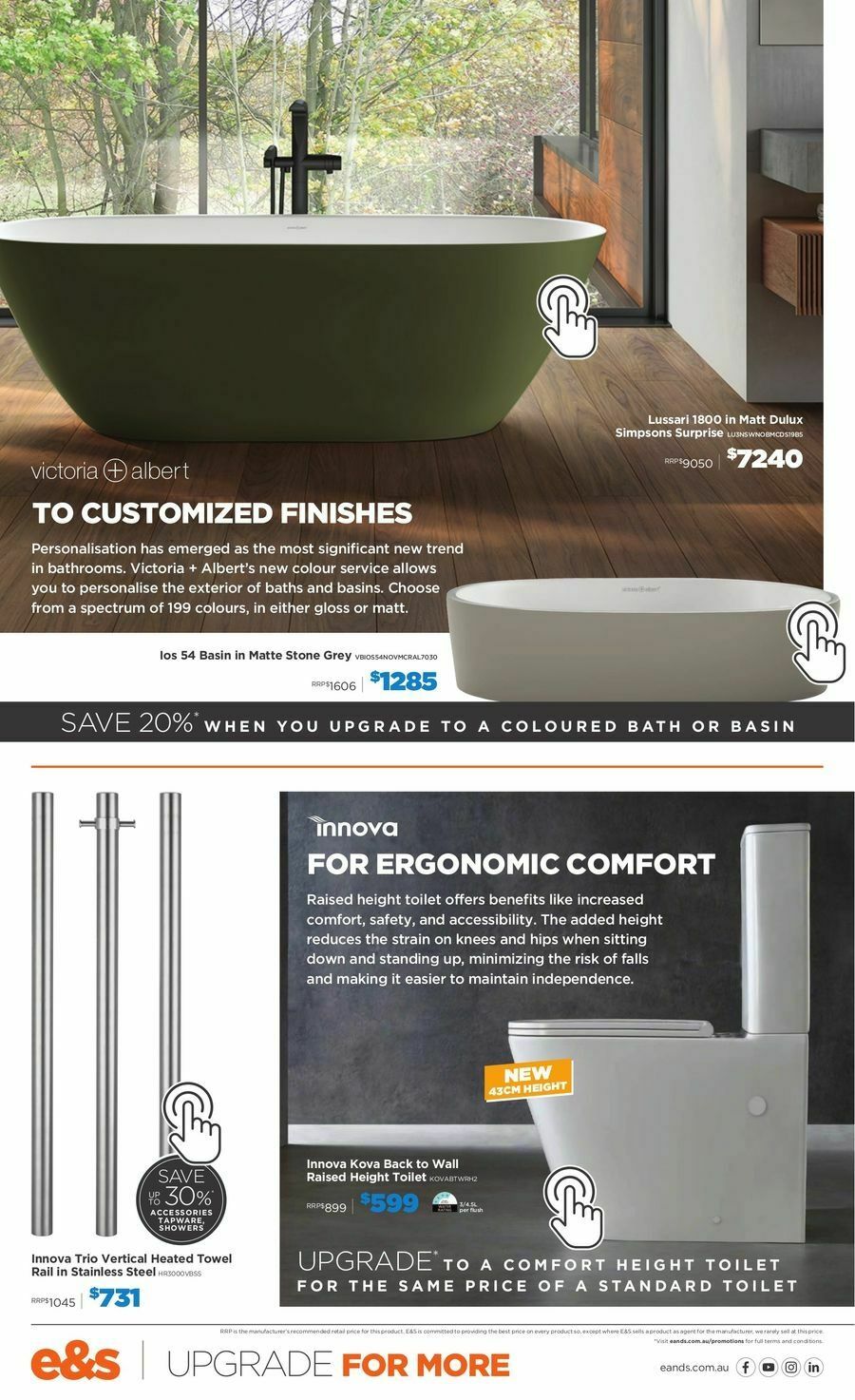 E&S Catalogues from 1 July