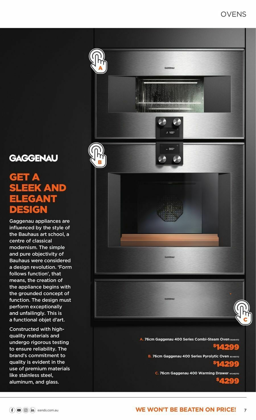 E&S Catalogues from 1 July