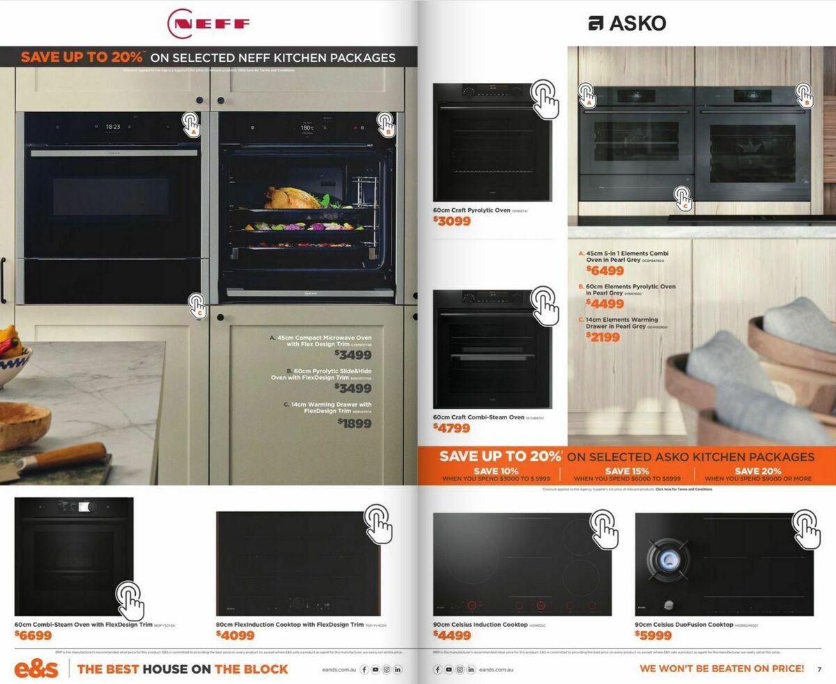 E&S Catalogues from 1 August