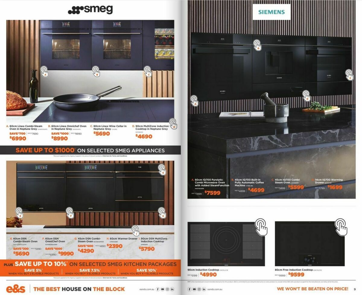 E&S Catalogues from 1 August