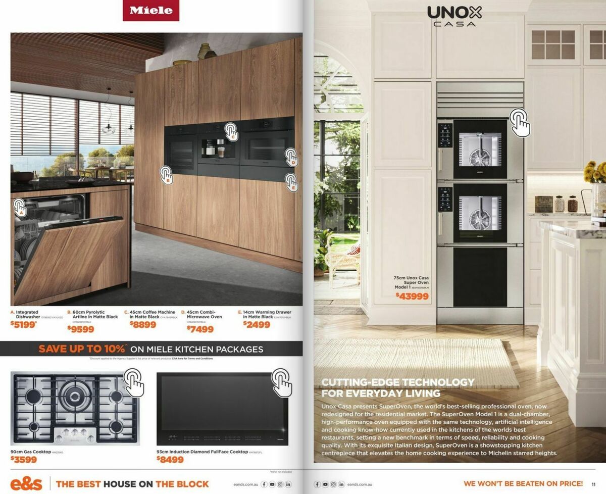 E&S Catalogues from 1 August