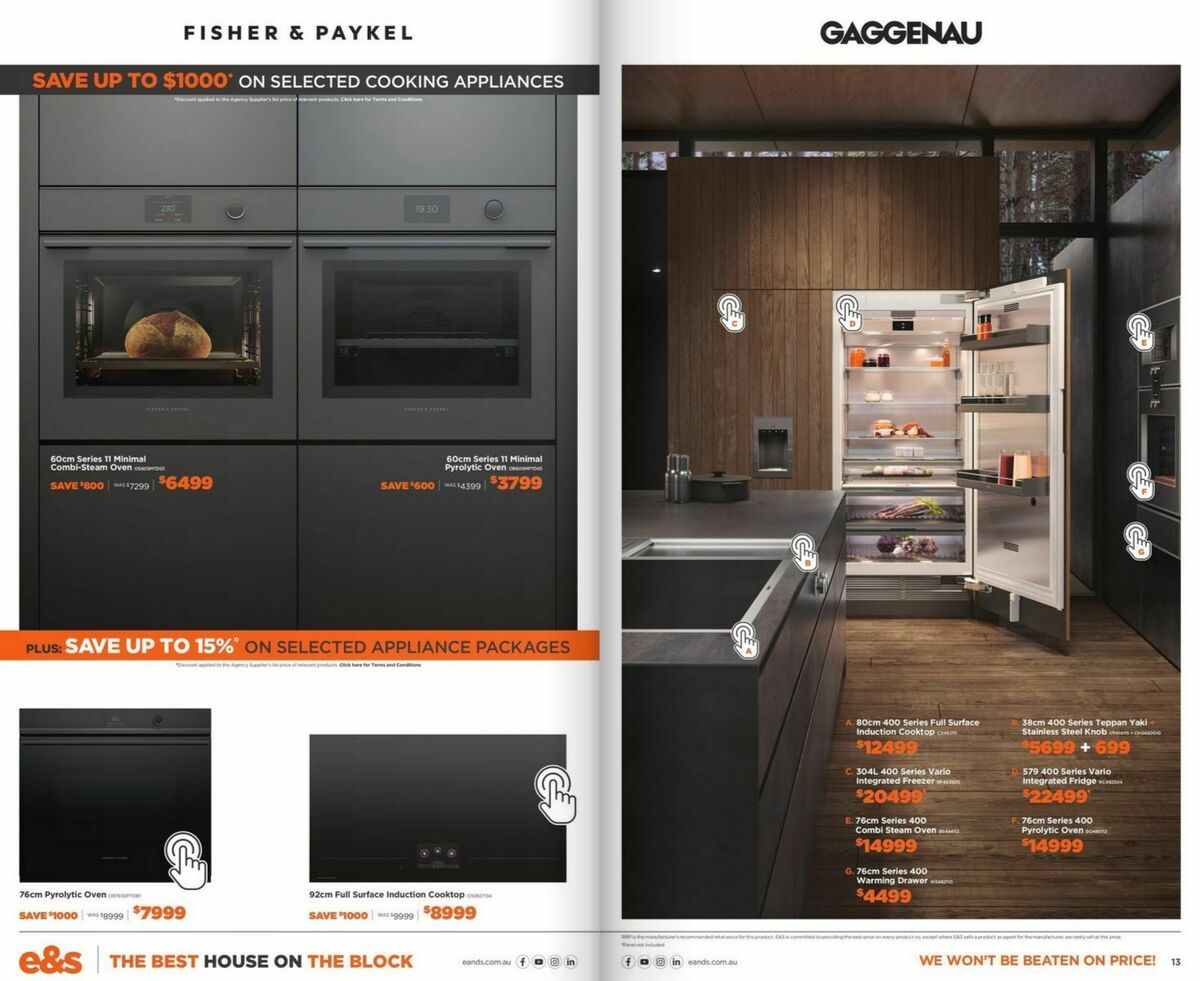 E&S Catalogues from 1 August