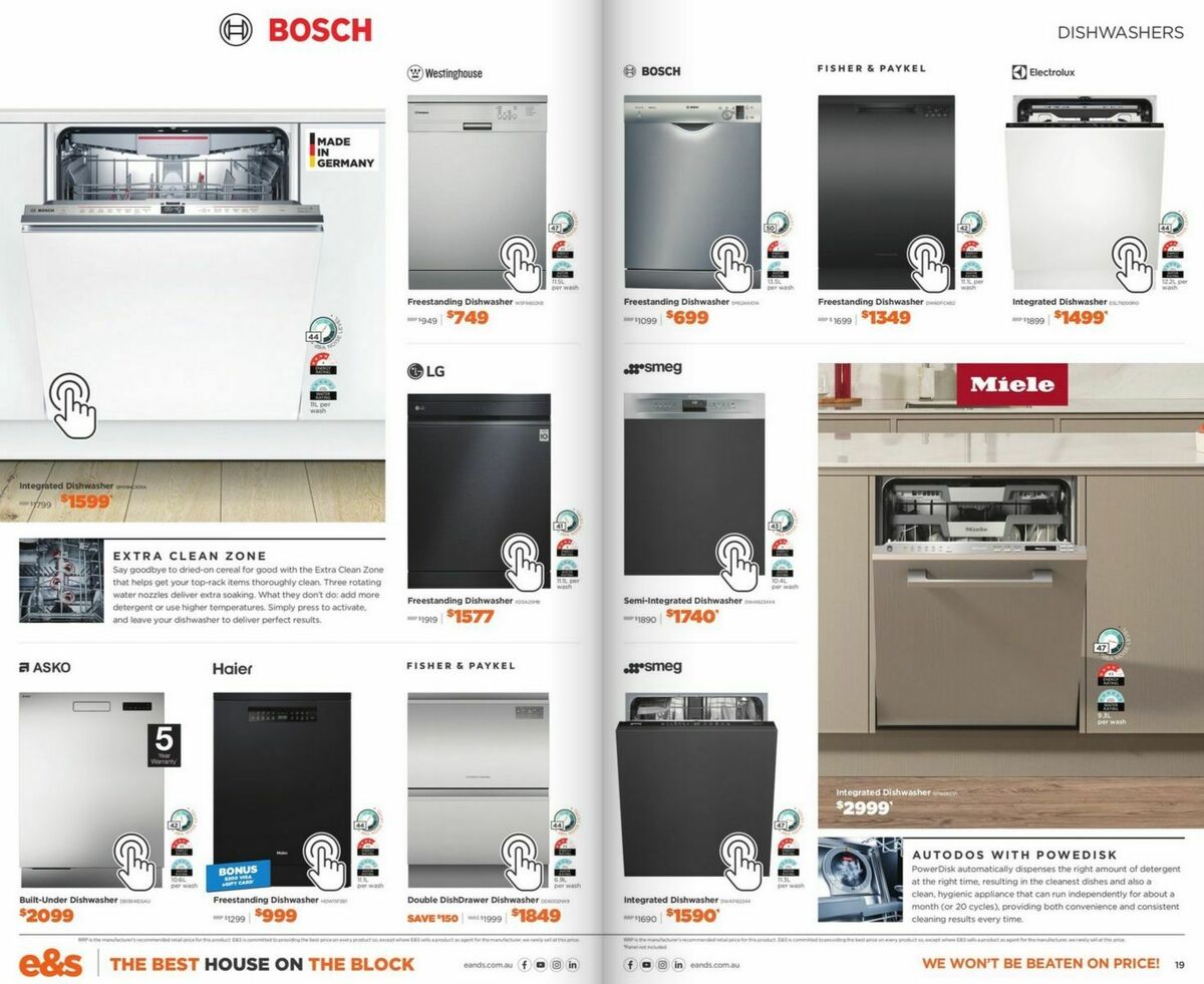 E&S Catalogues from 1 August