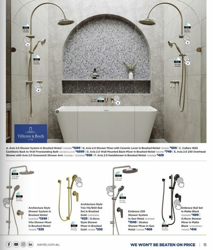 E&S Catalogues from 3 September