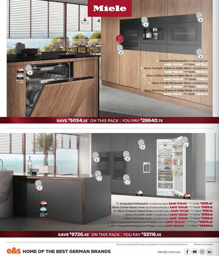 E&S Catalogues from 3 September