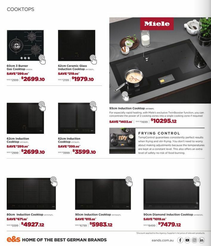 E&S Catalogues from 3 September