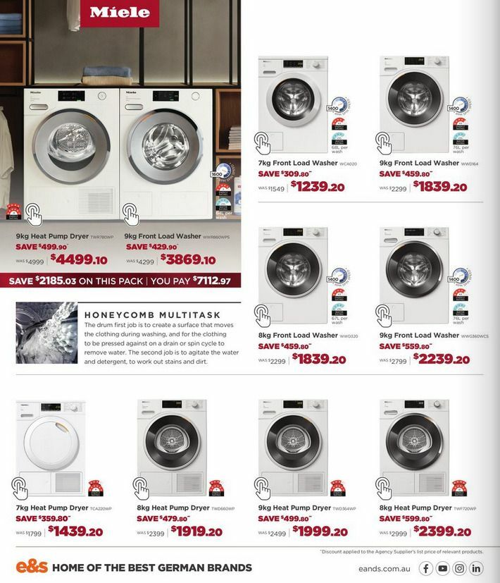 E&S Catalogues from 3 September