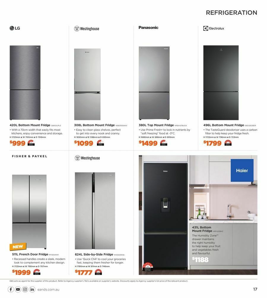 E&S Catalogues from 15 October