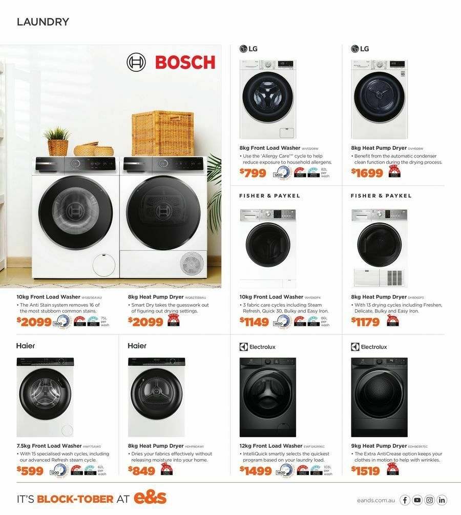 E&S Catalogues from 15 October