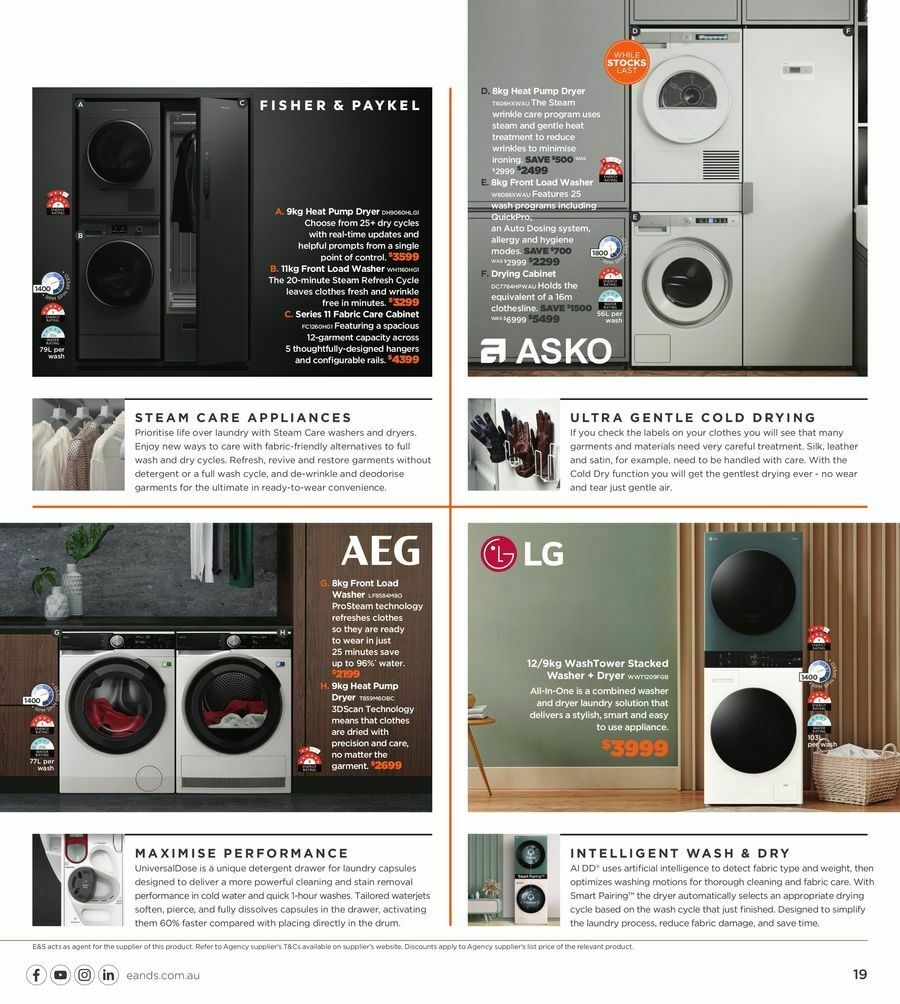 E&S Catalogues from 15 October