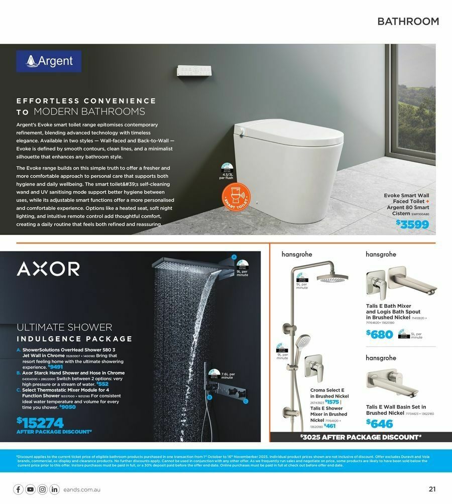 E&S Catalogues from 15 October