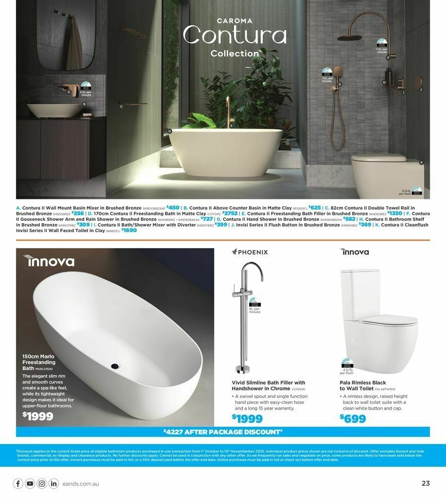 E&S Catalogues from 15 October