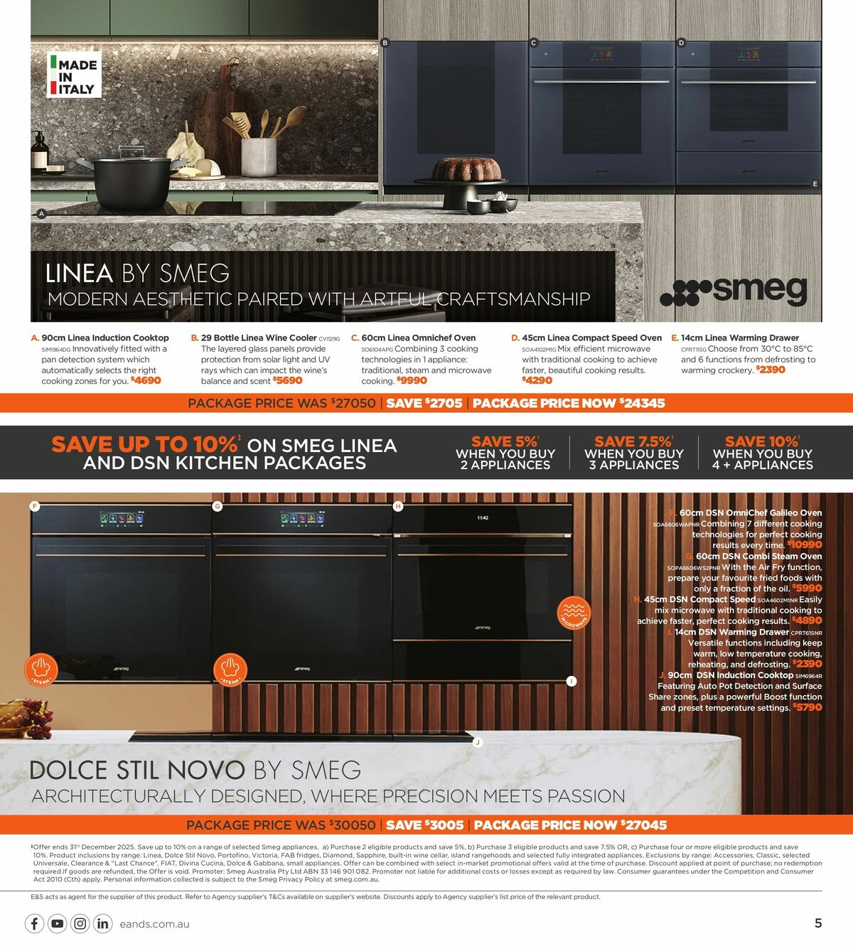 E&S Catalogues from 15 October