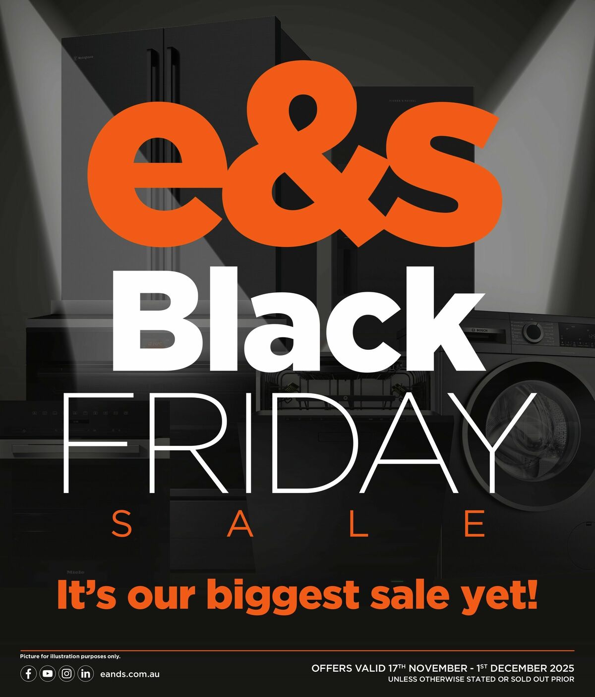 E&S Black Friday Catalogues from 17 November