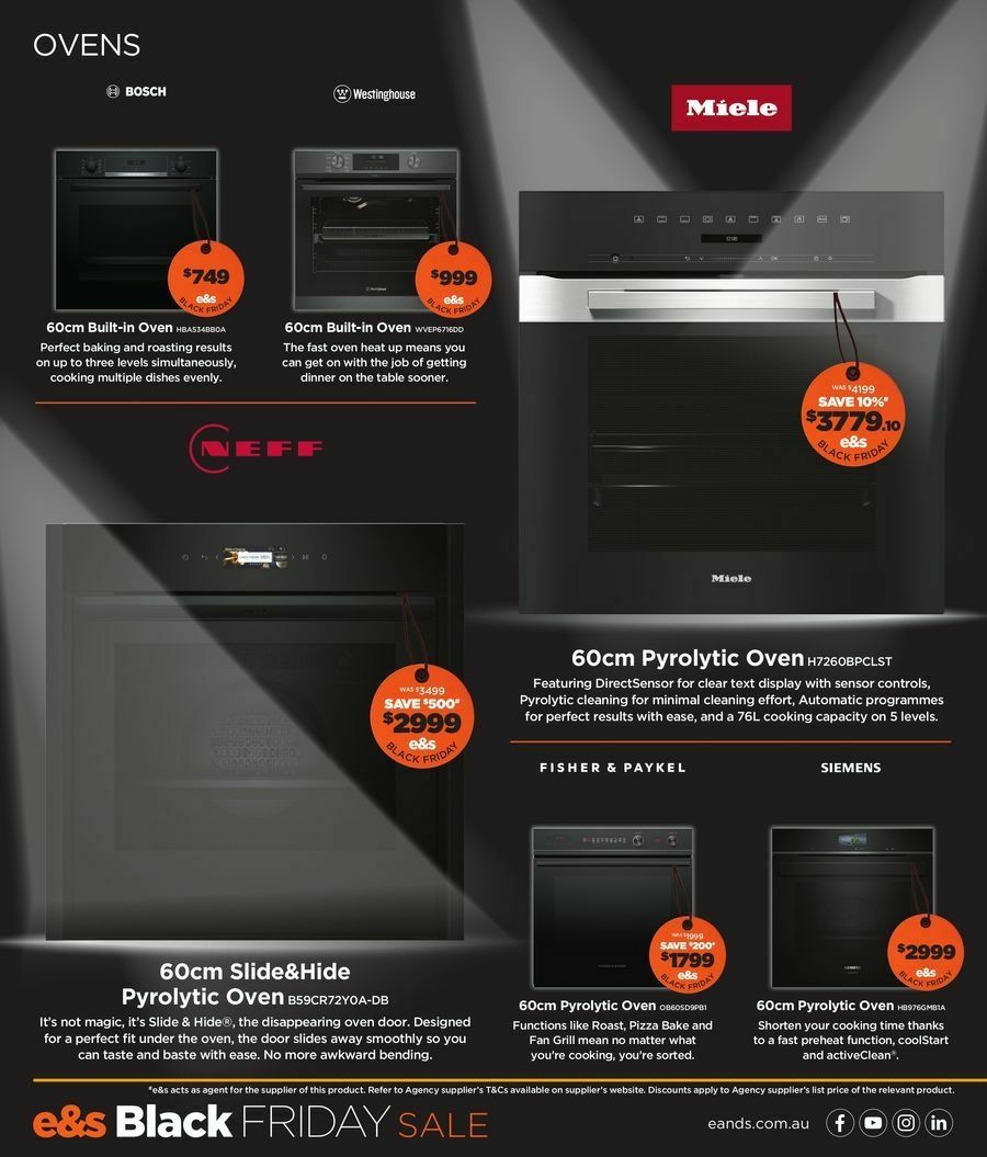 E&S Black Friday Catalogues from 17 November