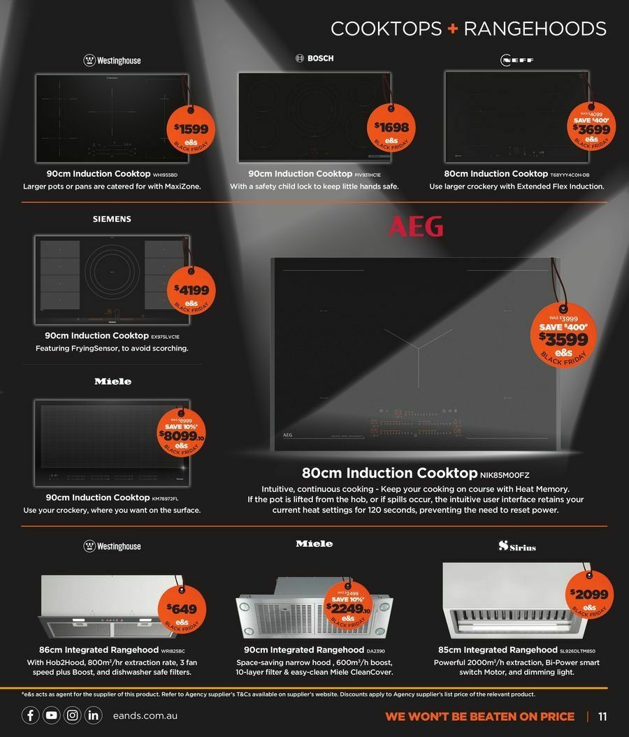 E&S Black Friday Catalogues from 17 November