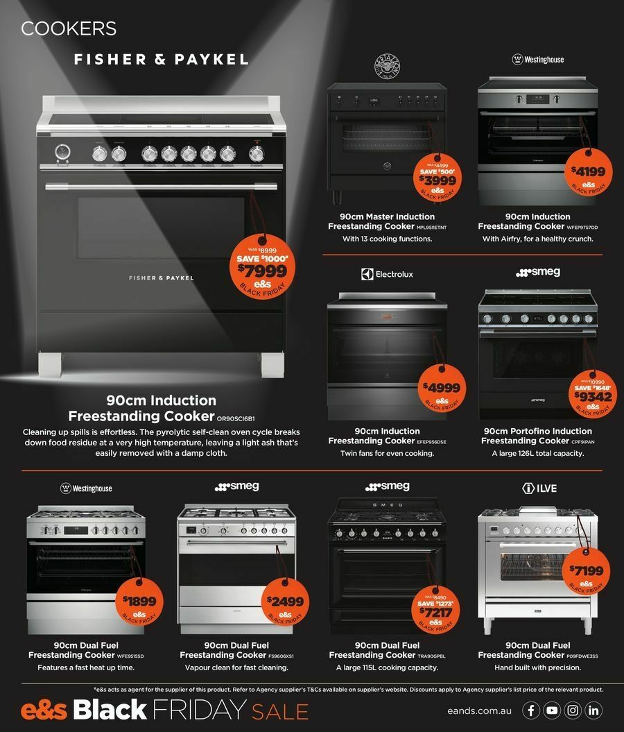 E&S Black Friday Catalogues from 17 November