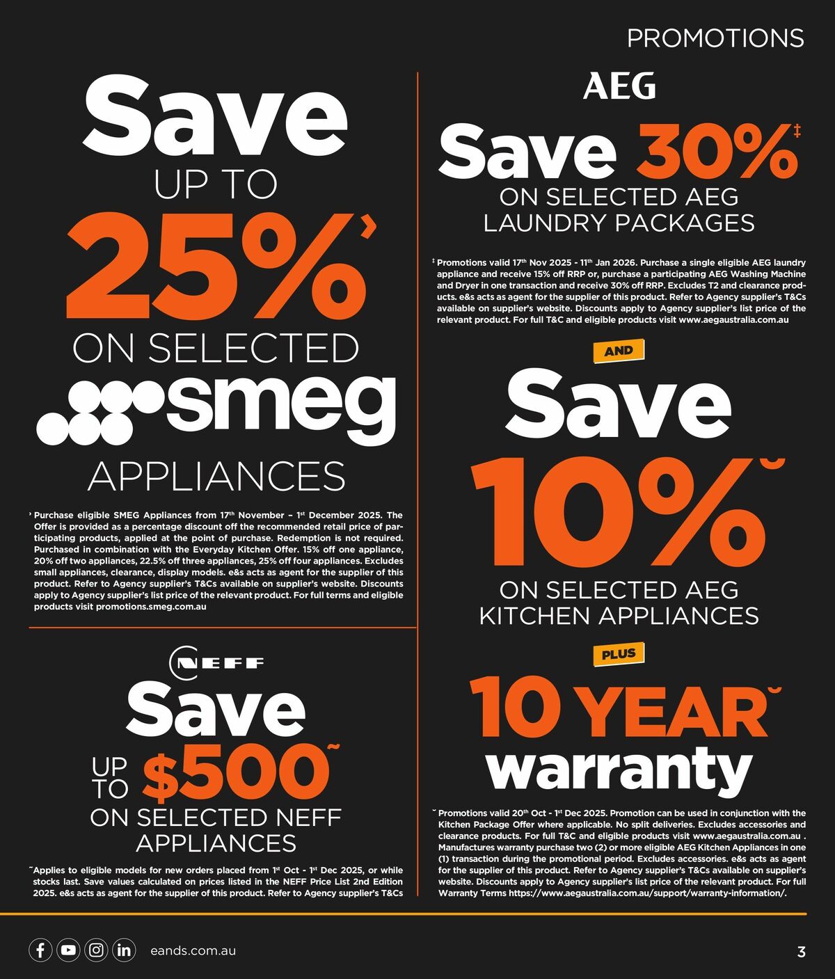 E&S Black Friday Catalogues from 17 November