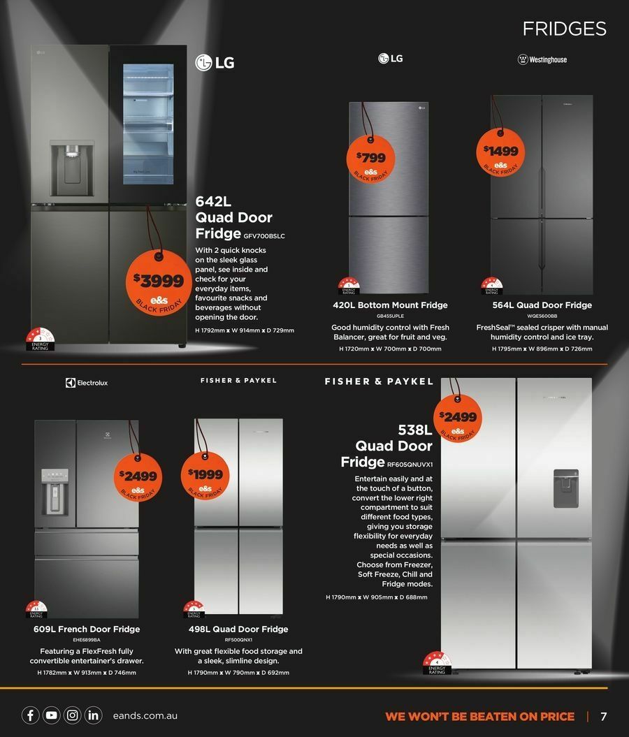 E&S Black Friday Catalogues from 17 November