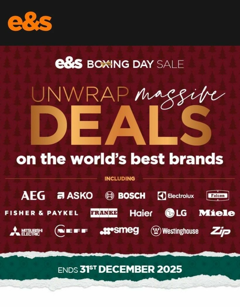 E&S Catalogues from 15 December