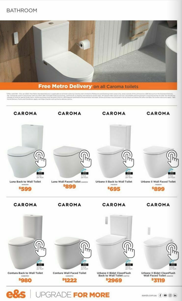 E&S Catalogues from 19 January