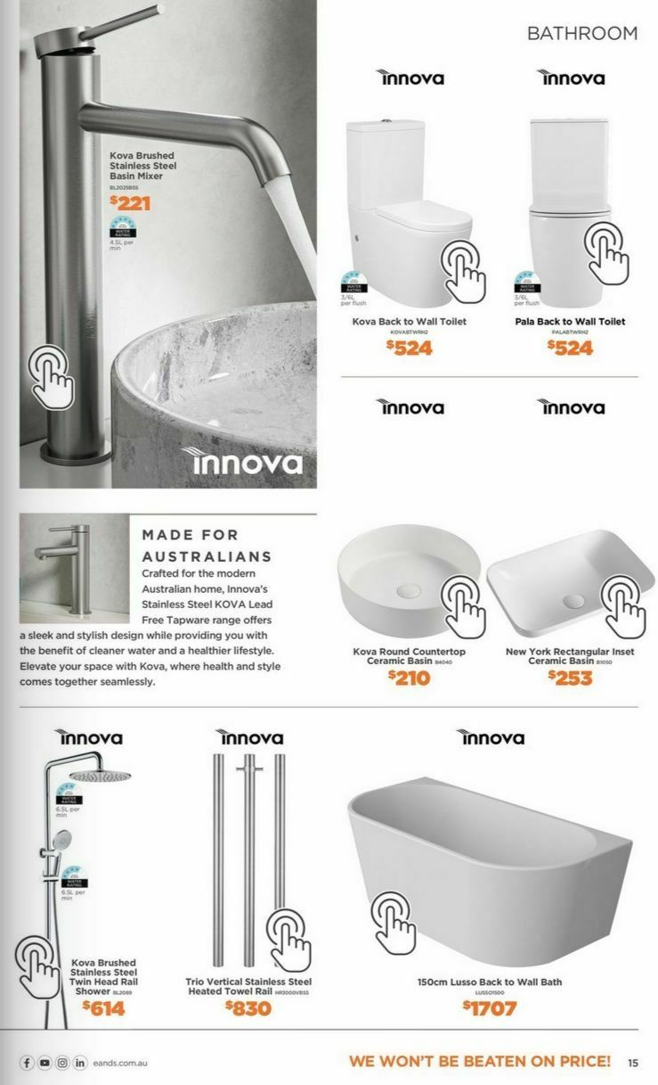 E&S Catalogues from 19 January