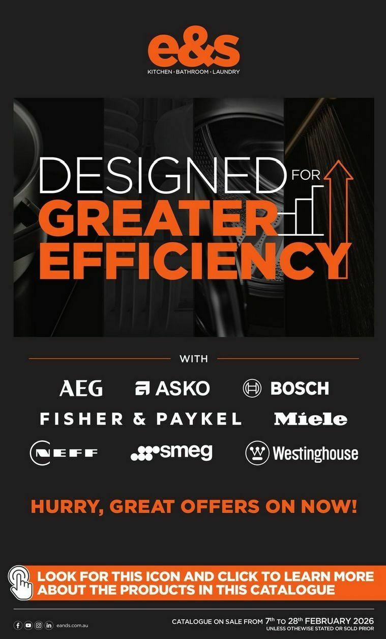 E&S Catalogues from 7 February