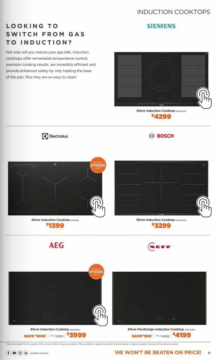 E&S Catalogues from 7 February