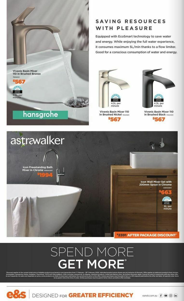 E&S Catalogues from 7 February