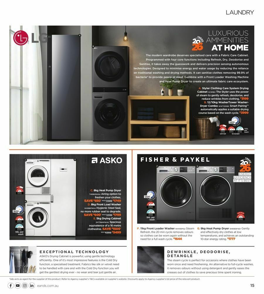 E&S Catalogues from 1 March