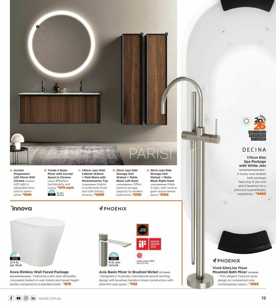 E&S Catalogues from 1 March