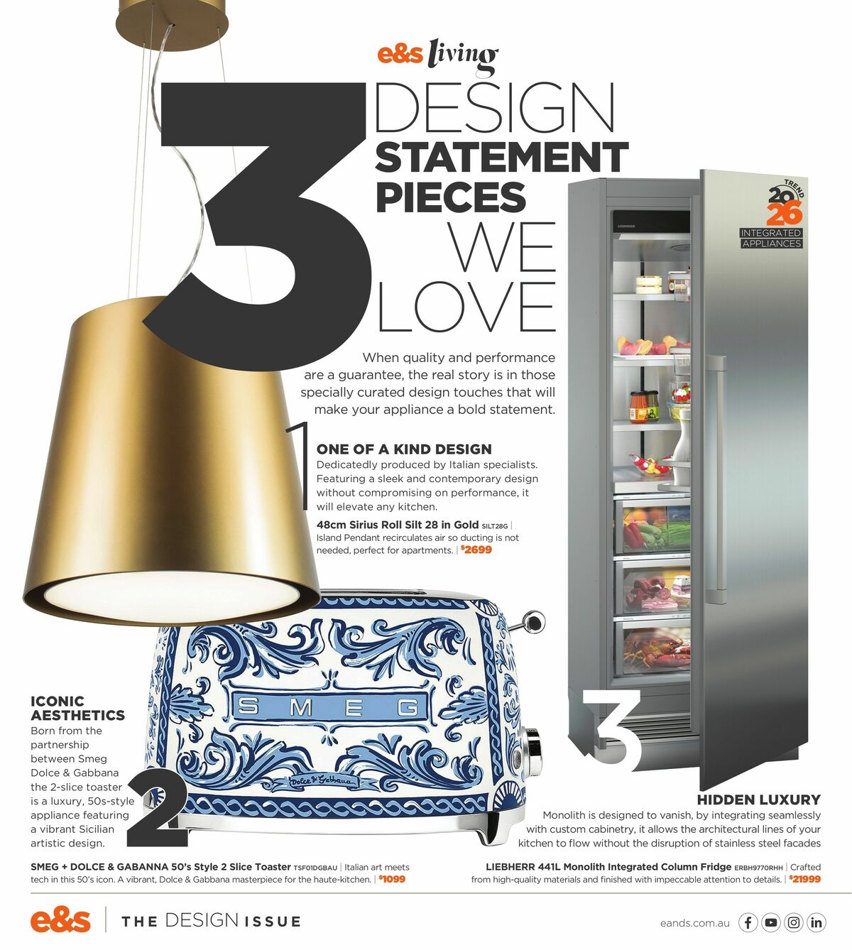 E&S Catalogues from 1 March