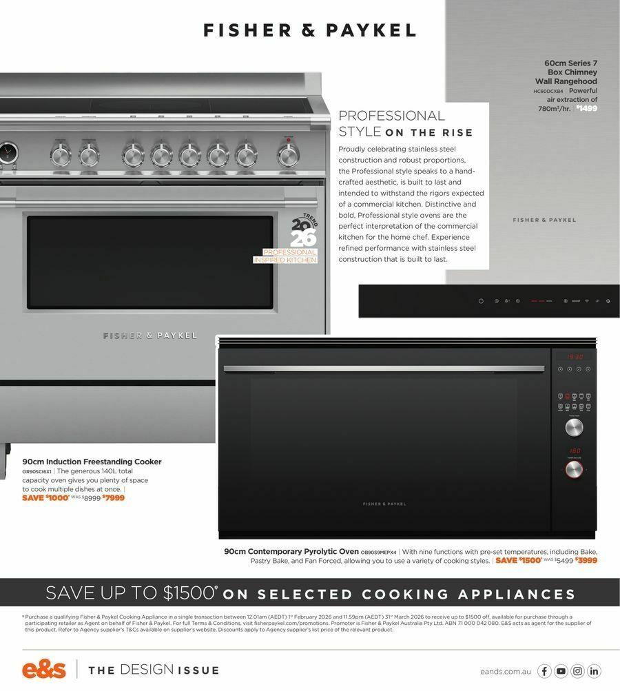 E&S Catalogues from 1 March